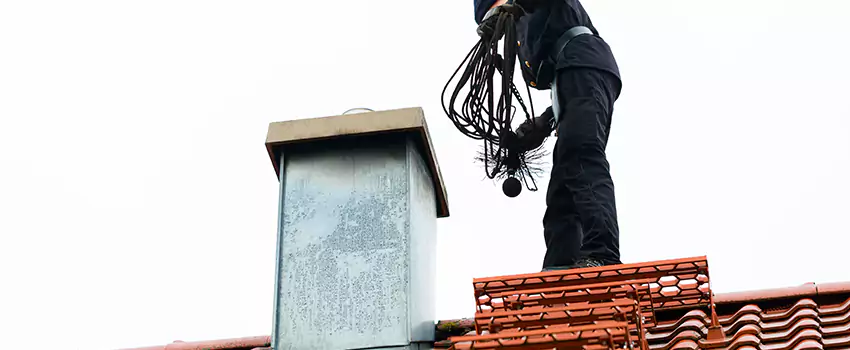 Chimney Brush Cleaning in Rockwall, Texas