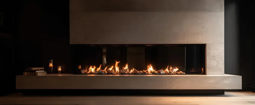 Gas Fireplace Ember Bed Design Services in Rockwall, Texas