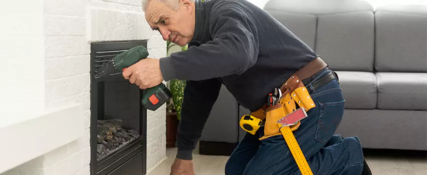 New Indoor Fireplace Installation in Rockwall, Texas