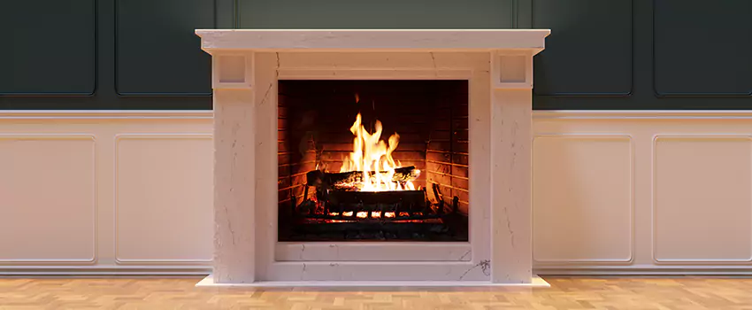 Open Flame Wood-Burning Fireplace Installation Services in Rockwall, Texas