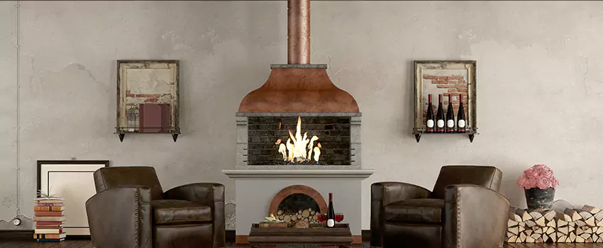 Thelin Hearth Products Providence Pellet Insert Fireplace Installation in Rockwall, TX