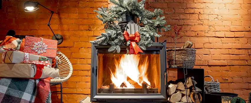 Travis Industries Linear Gas Fireplace Installation in Rockwall, Texas