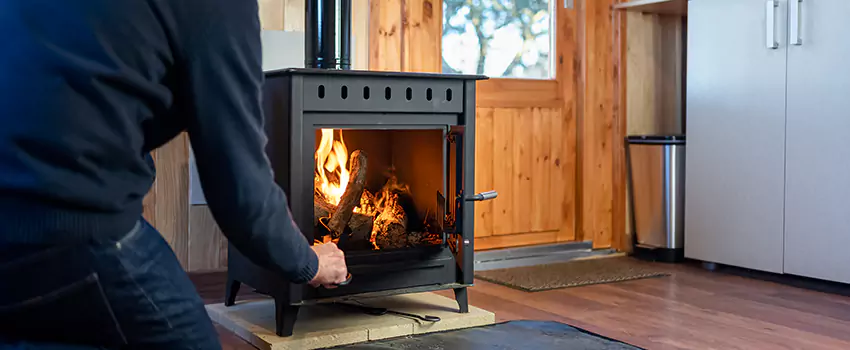 Open Hearth Wood Fireplace Installation in Rockwall, TX
