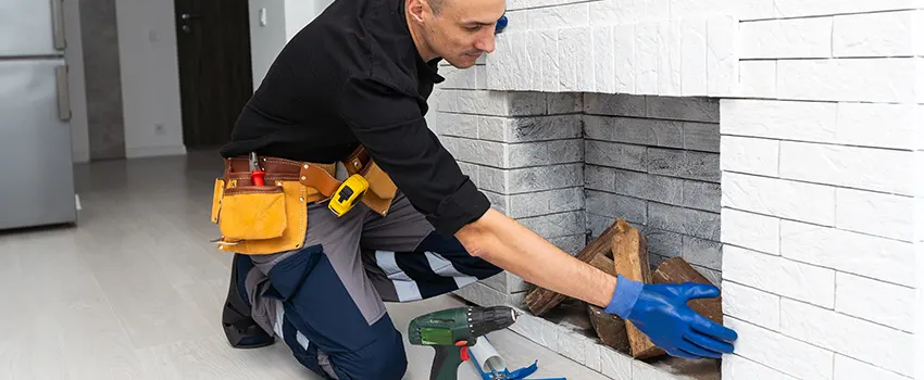 Fireplace Damaged Damper Frame Repair Services in Rockwall, Texas